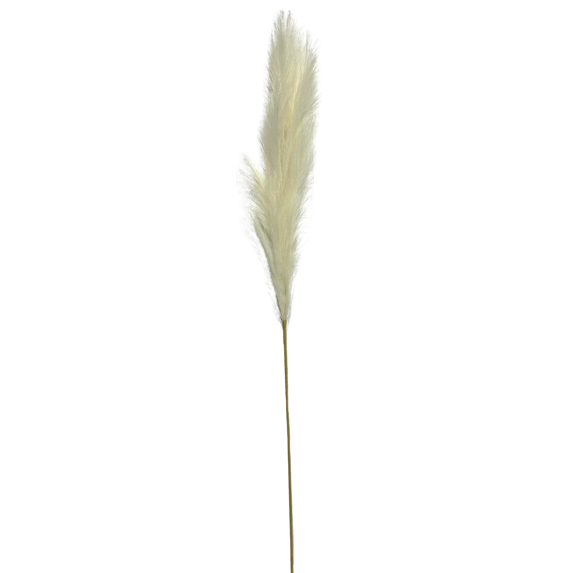 Artificial White Feather 1m