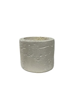 Cylindrical Powdered Stone Bowl