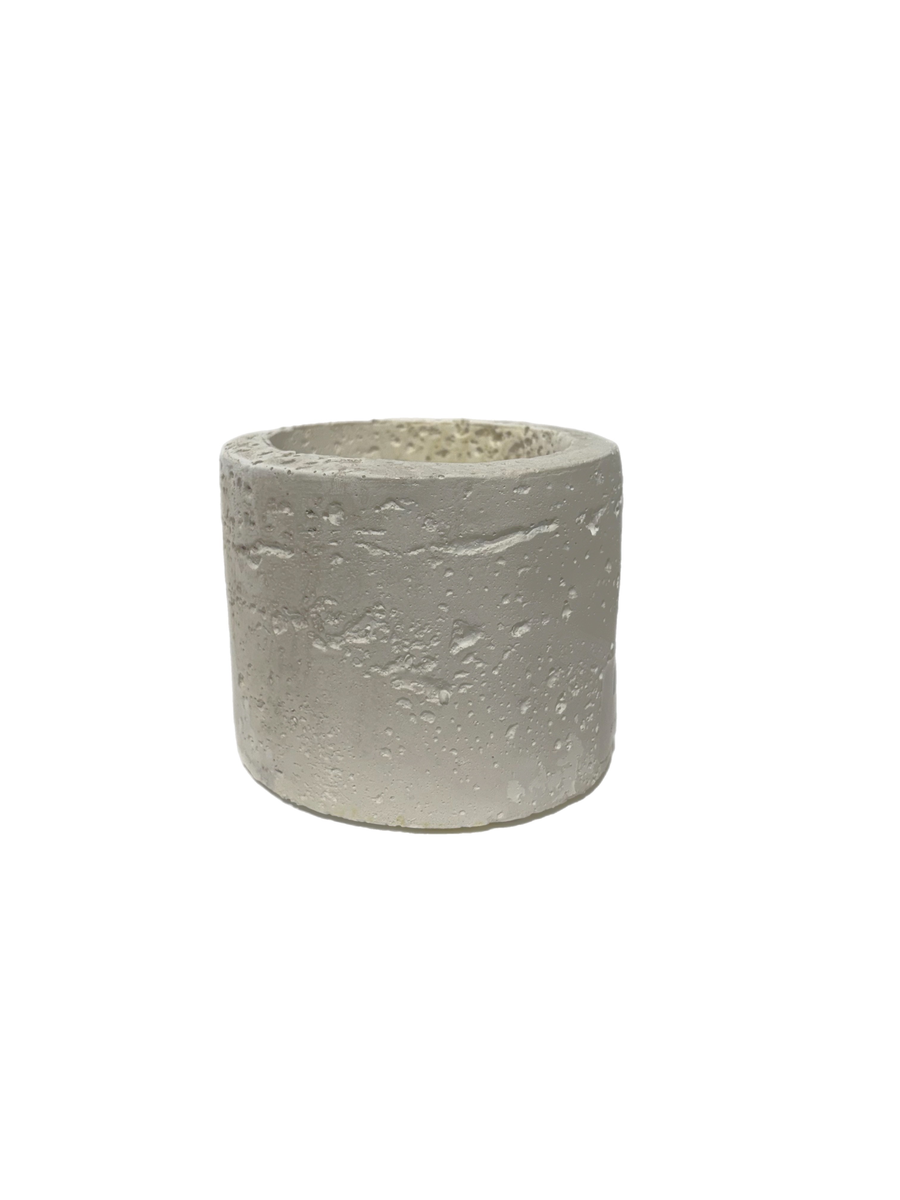 Cylindrical Powdered Stone Bowl