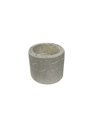 Cylindrical Powdered Stone Bowl