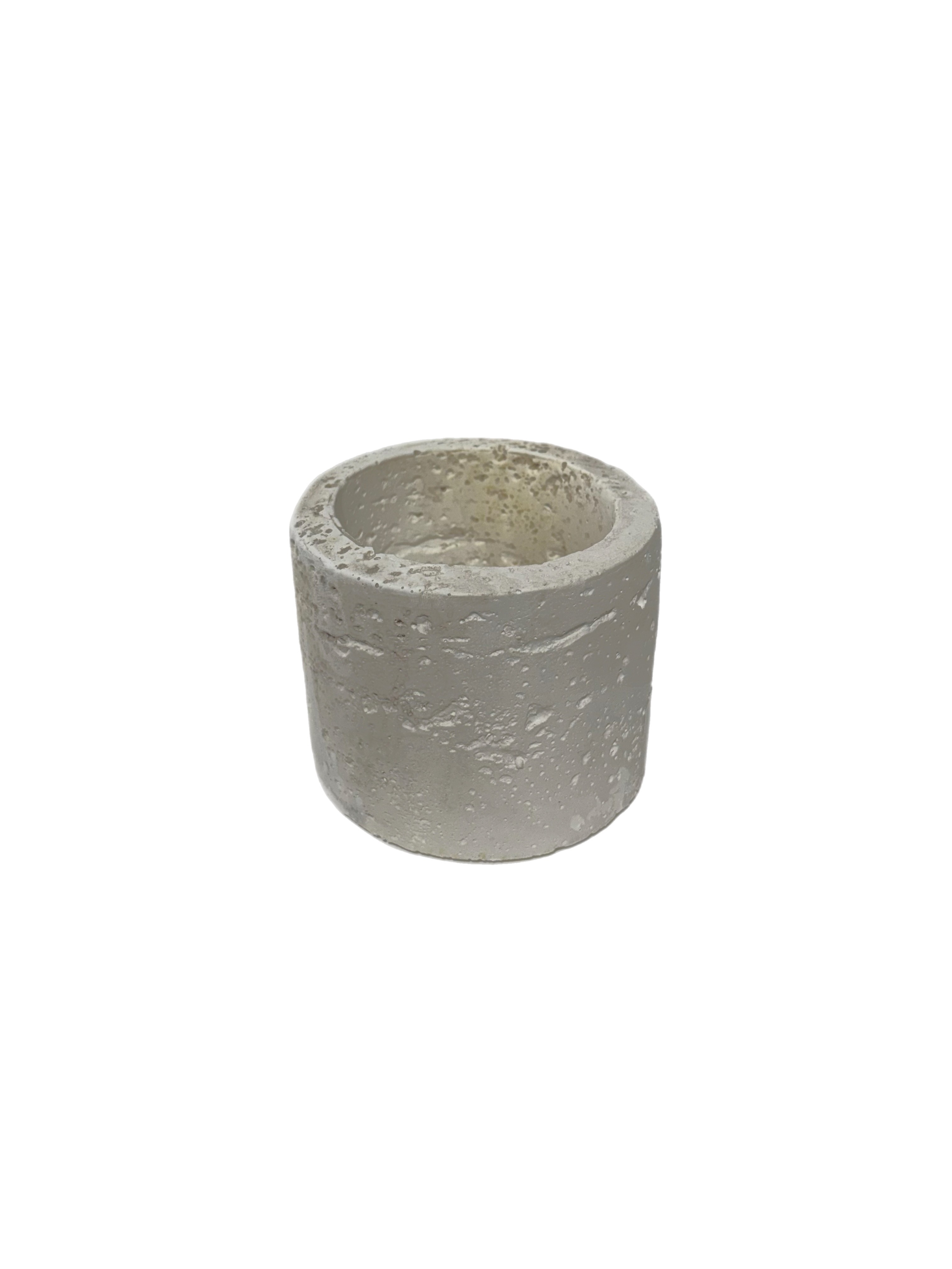 Cylindrical Powdered Stone Bowl