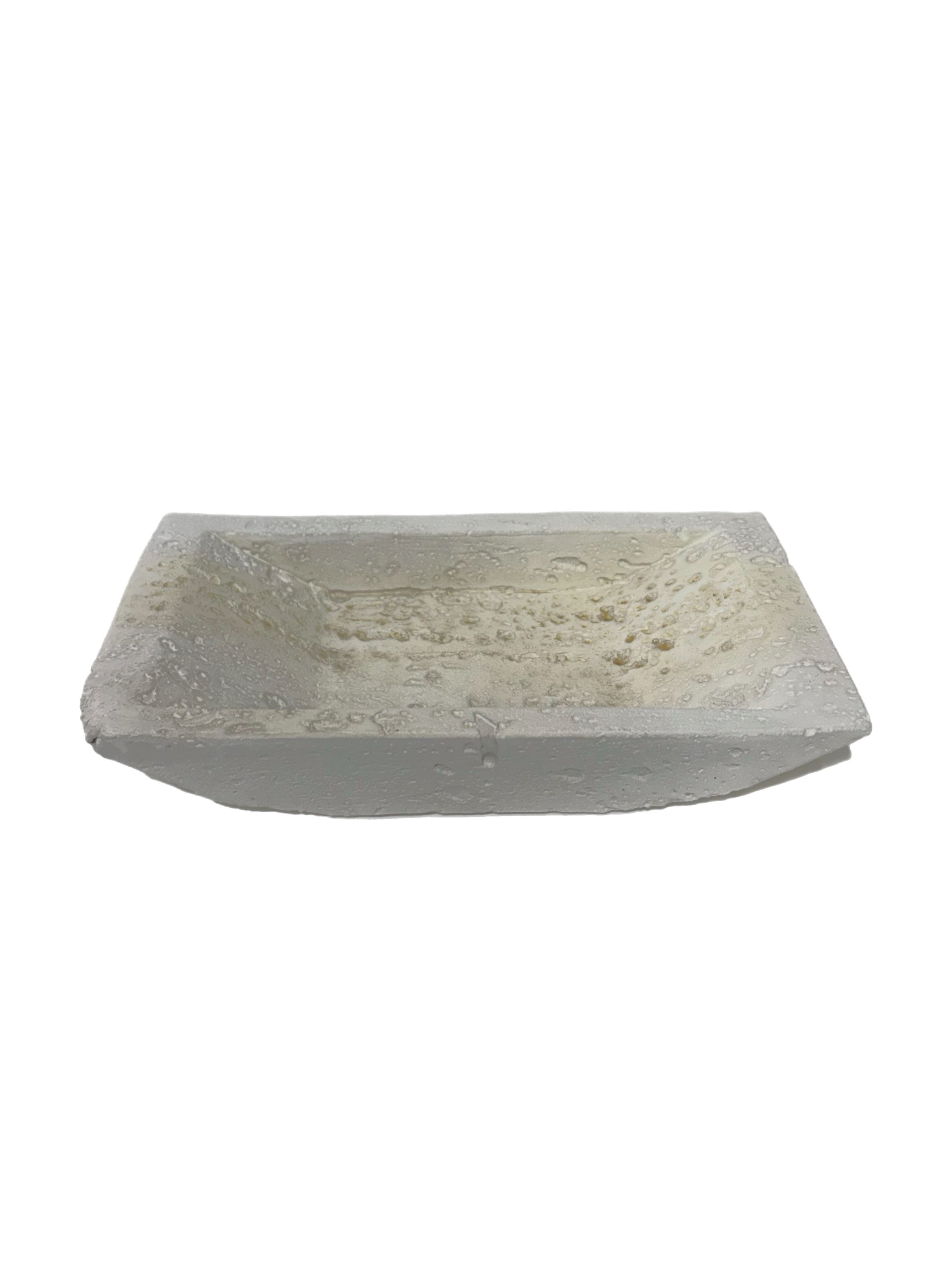 Rectangle Platter/Tray Powdered Stone Small