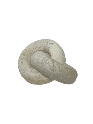 Round Double Knot Powdered Stone