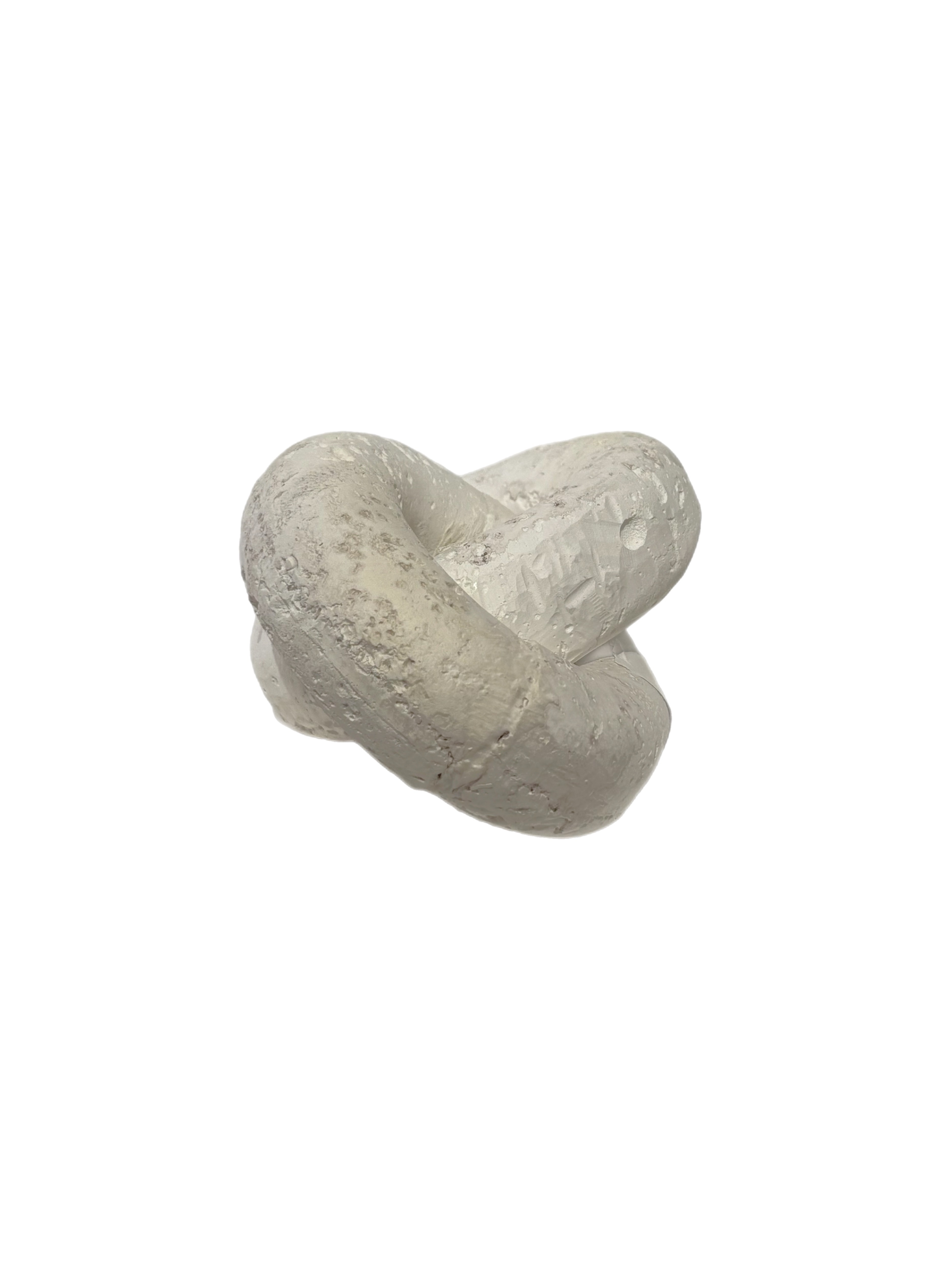 Round Double Knot Powdered Stone