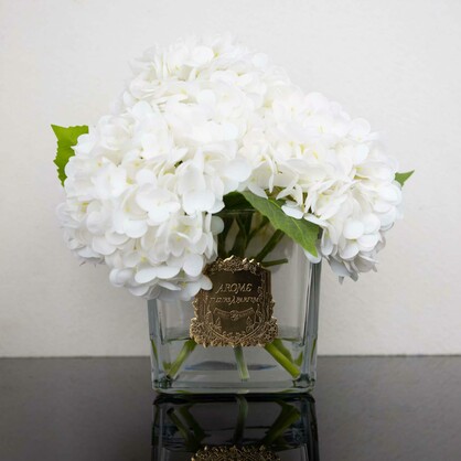 Hydrangea White Floral Arrangement
