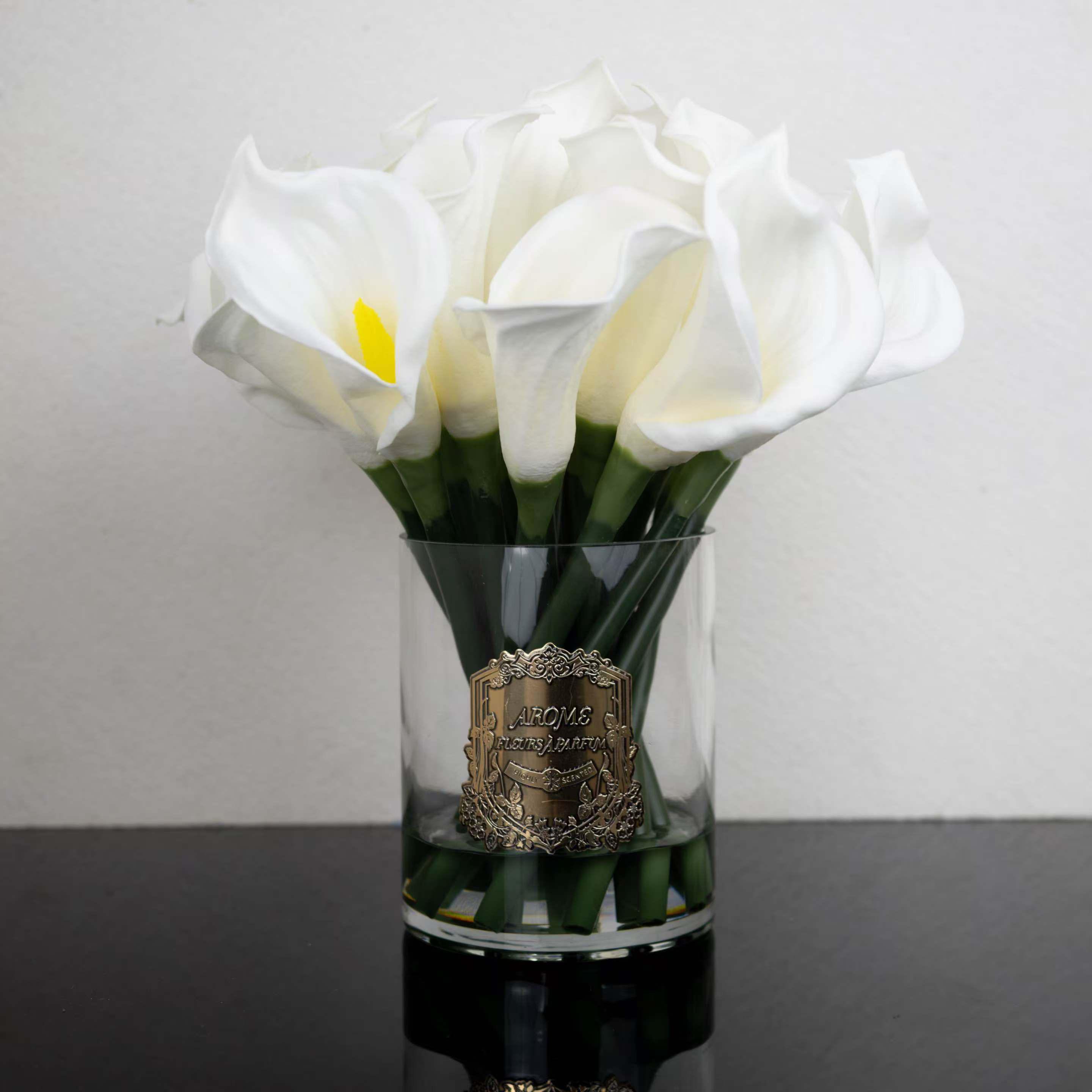 White Lilly Floral Arrangement