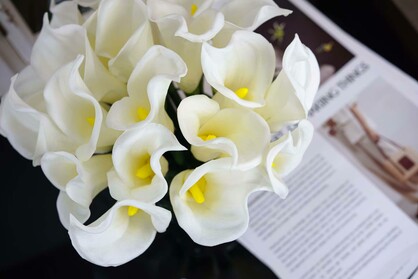 White Lilly Floral Arrangement