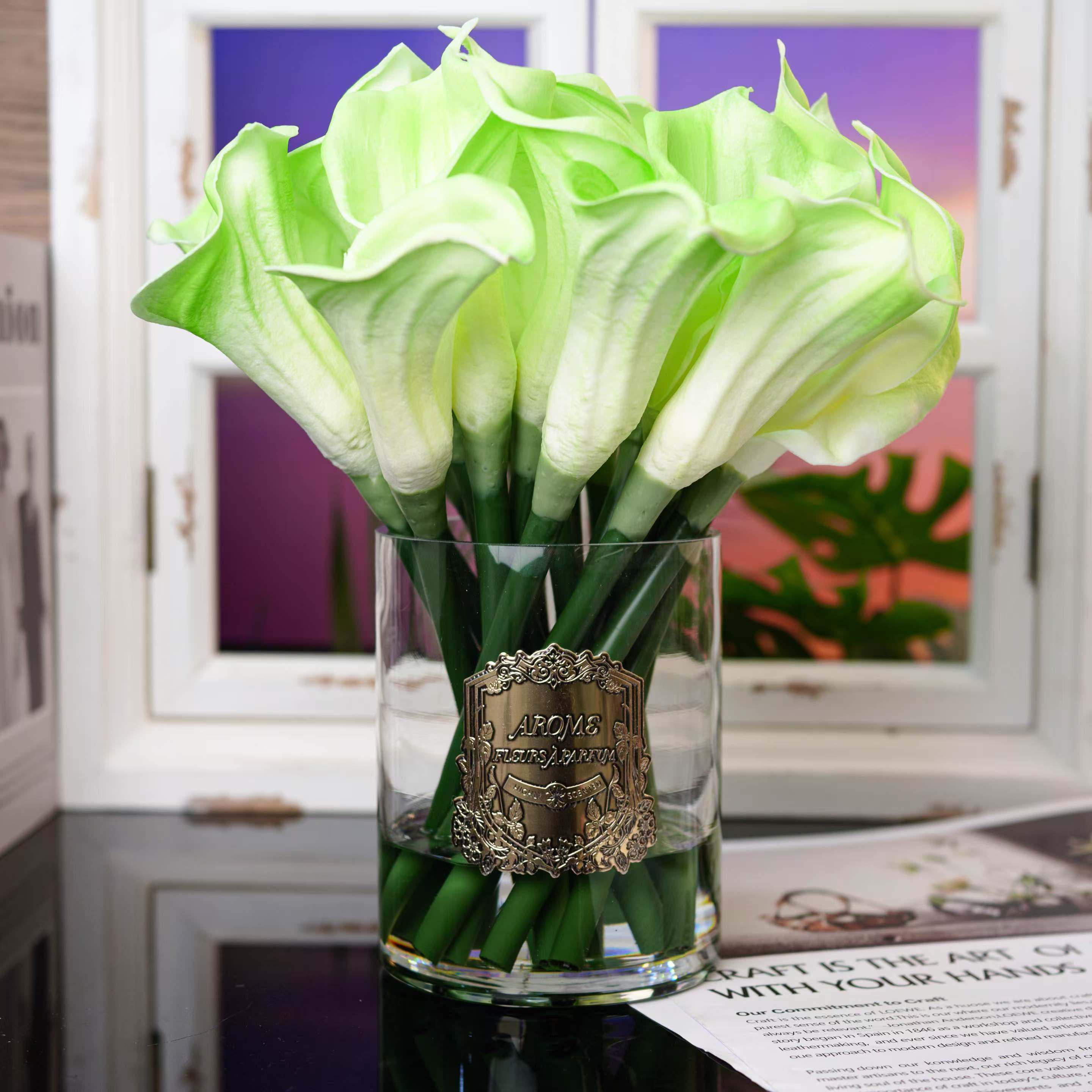 Green Lilly Floral Arrangement