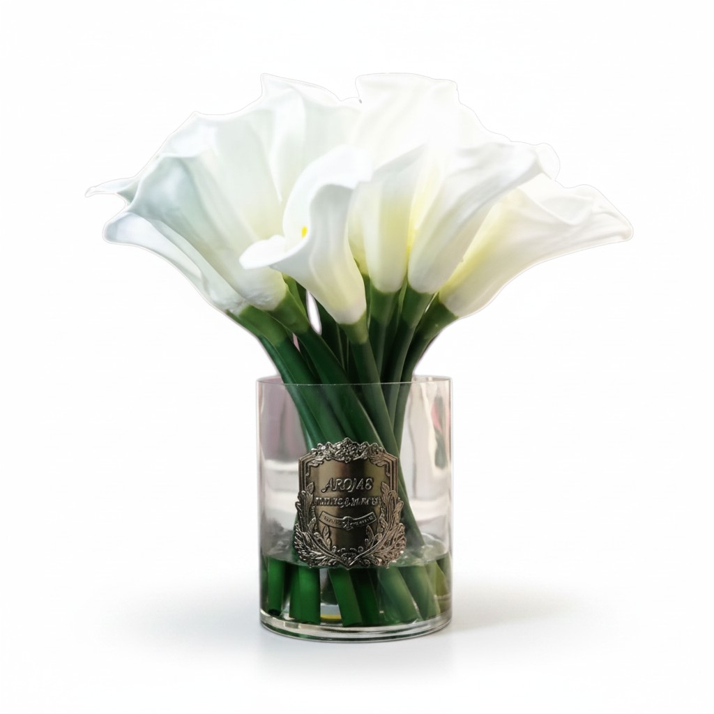 White Lilly Floral Arrangement
