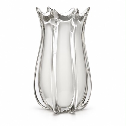 Milano Glass Vase Large White