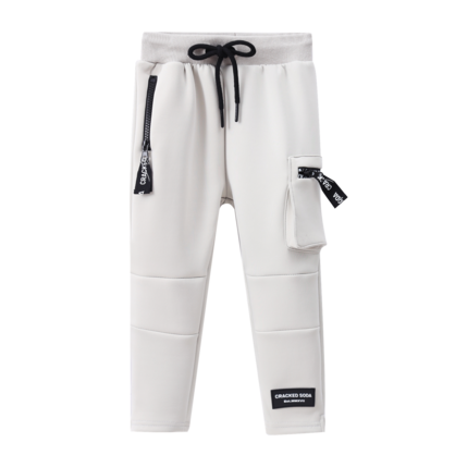 Tate Detailed Pocket Trackpants Oat 00-2 (6 pack)