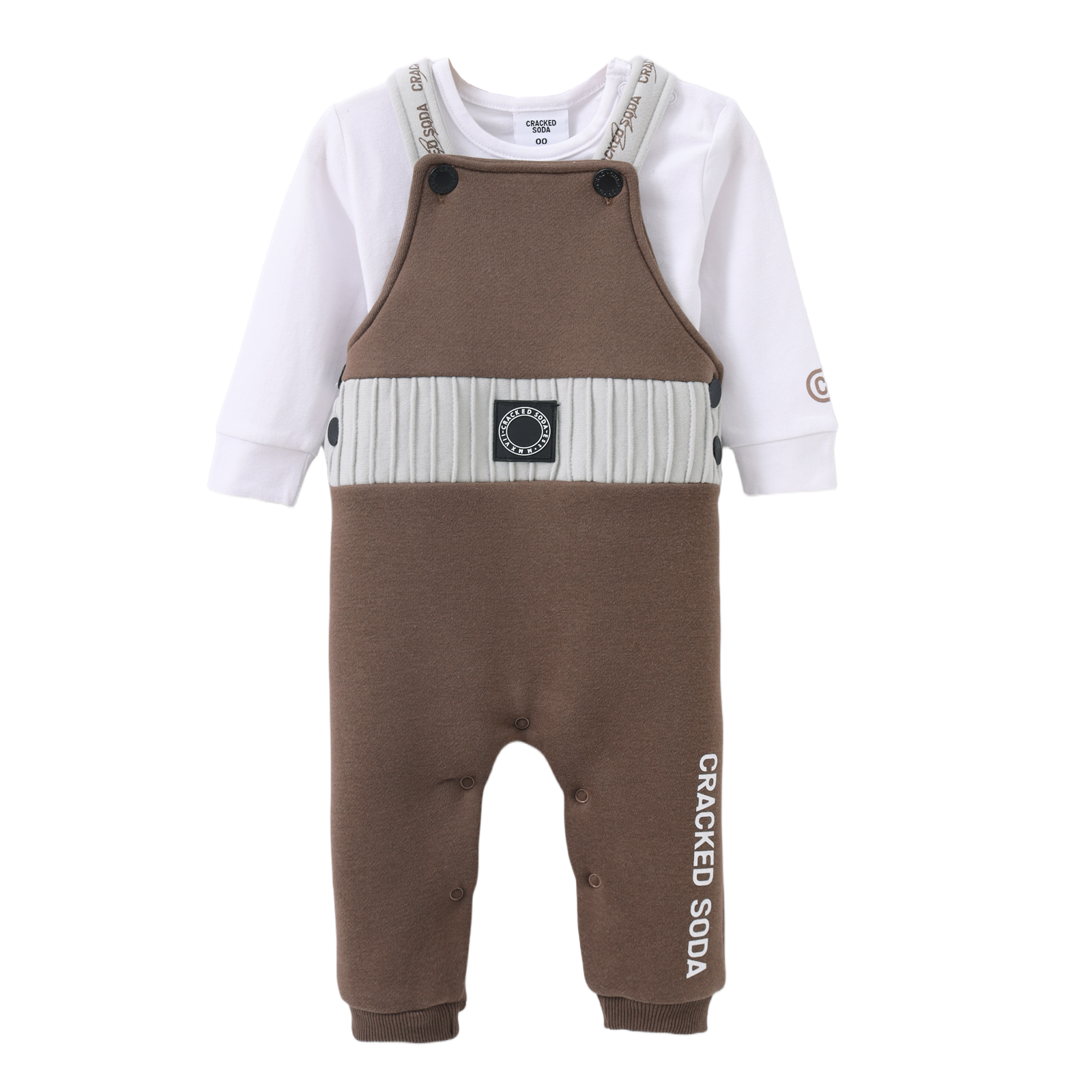Charlie Detailed Overalls Coco 0000-3 (10 pack)