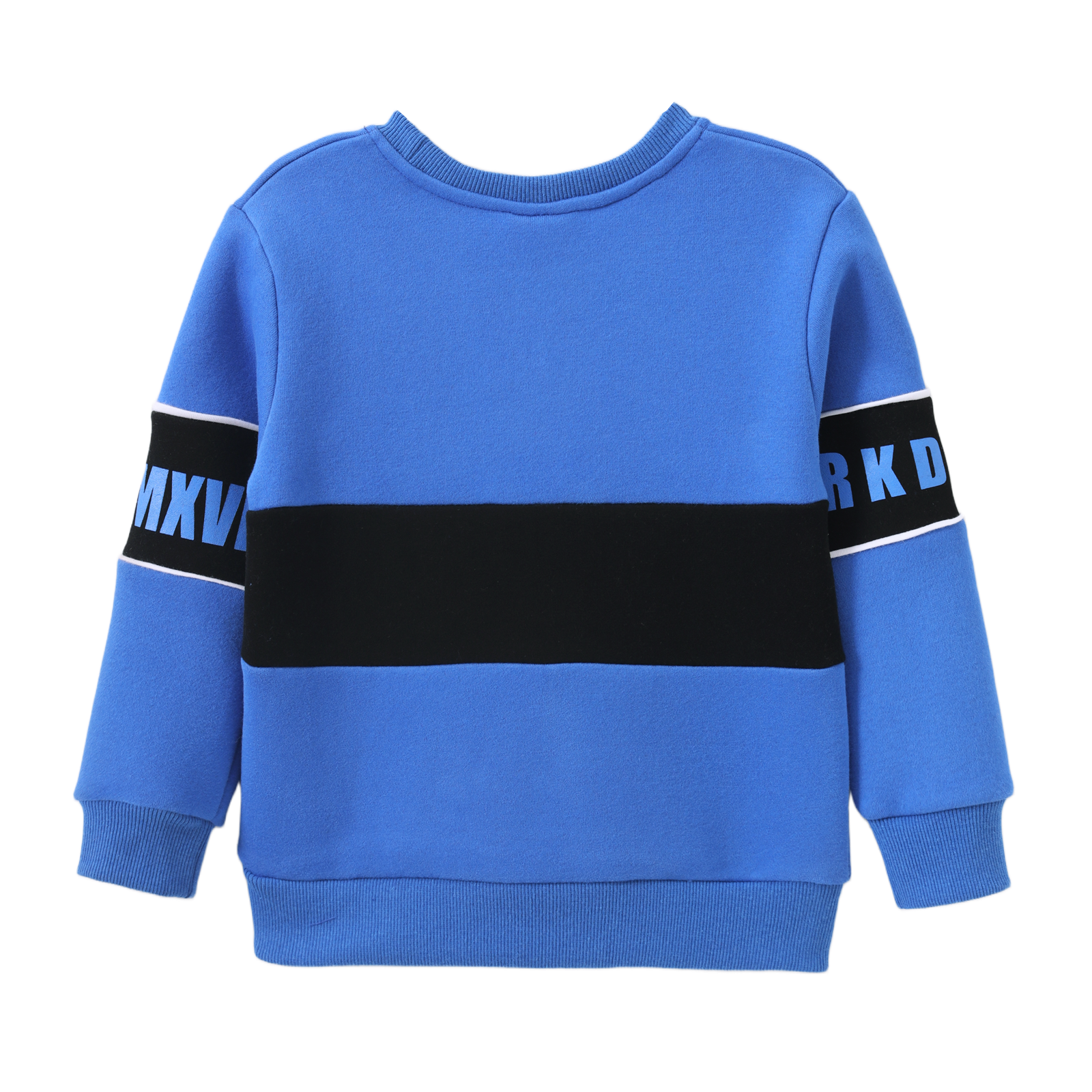 Harlan Detailed Crew Electric Blue 3-8 (6 pack)