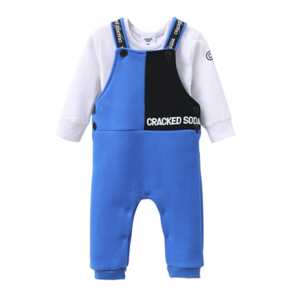 Harlan Detailed Overalls Electric Blue 0000-3 (10 pack)