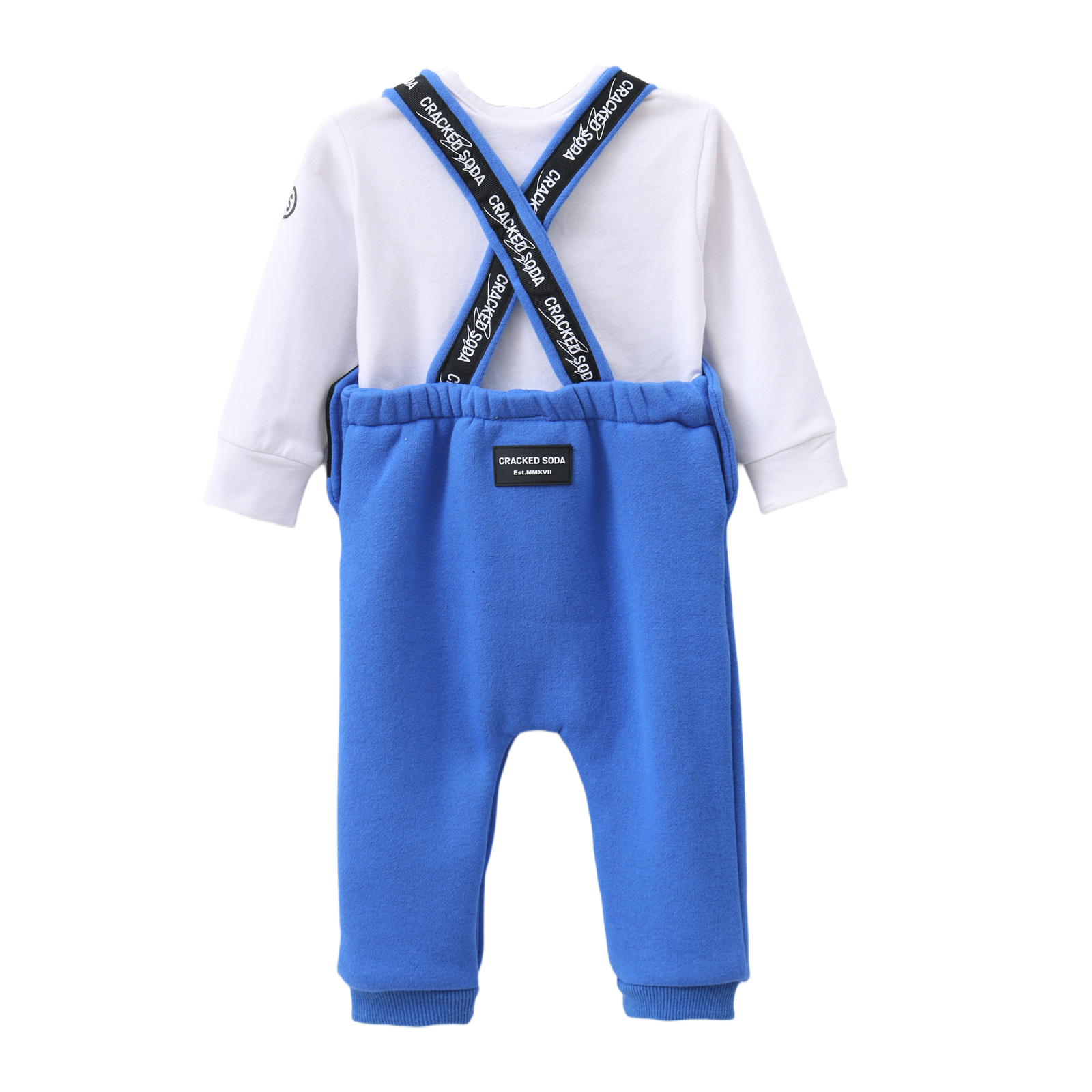 Harlan Detailed Overalls Electric Blue 0000-3 (10 pack)
