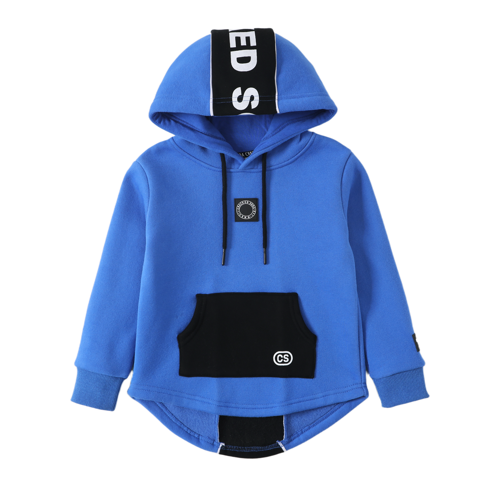 Harlan Detailed Back Hoodie Electric Blue S-XXL (5 pack)