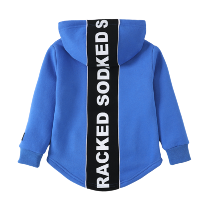 Harlan Detailed Back Hoodie Electric Blue S-XXL (5 pack)