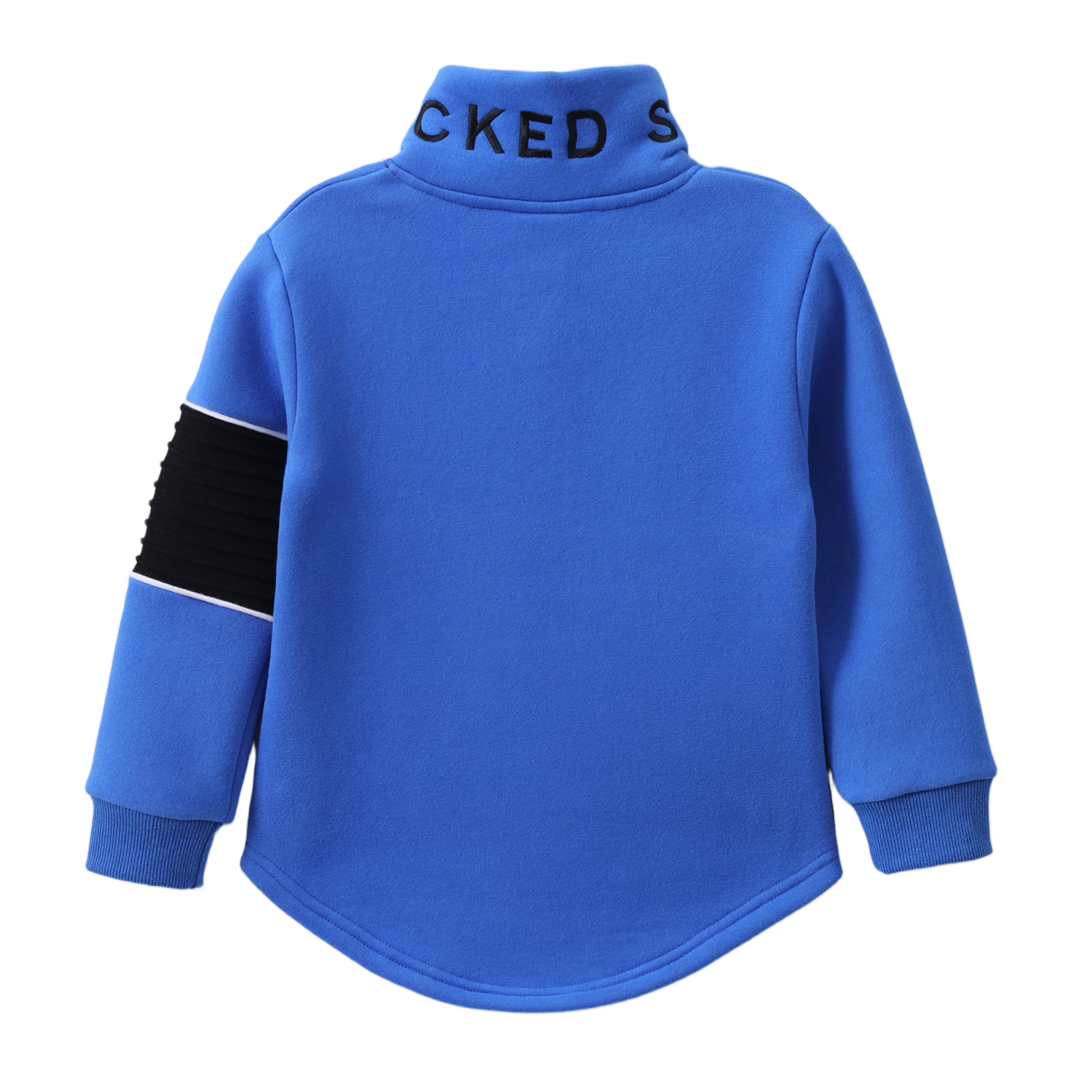 Harlan Detailed Collar Crew Electric Blue 3-8 (6 pack)