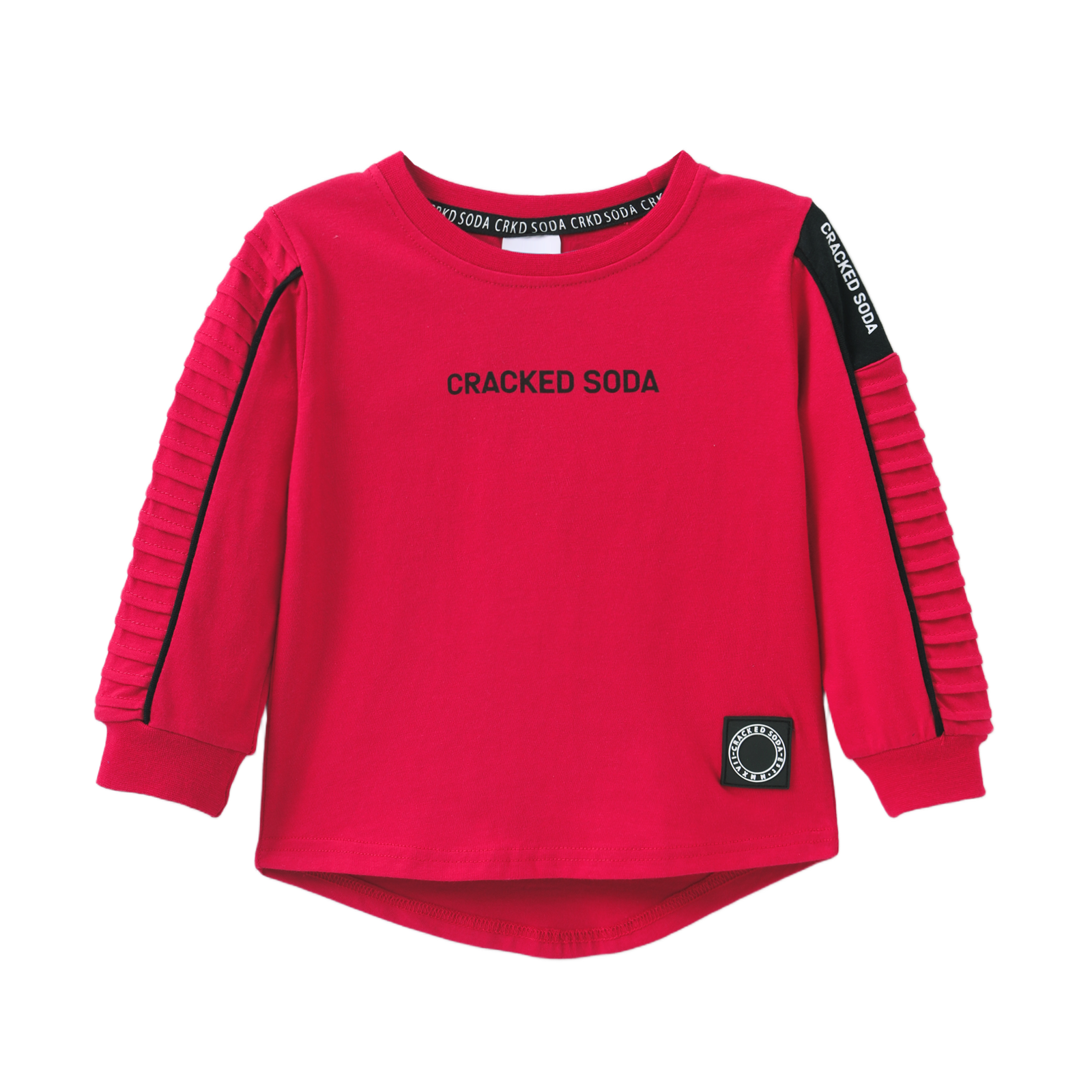 Sammy Detailed Tee Red 00-2 (6 pack)