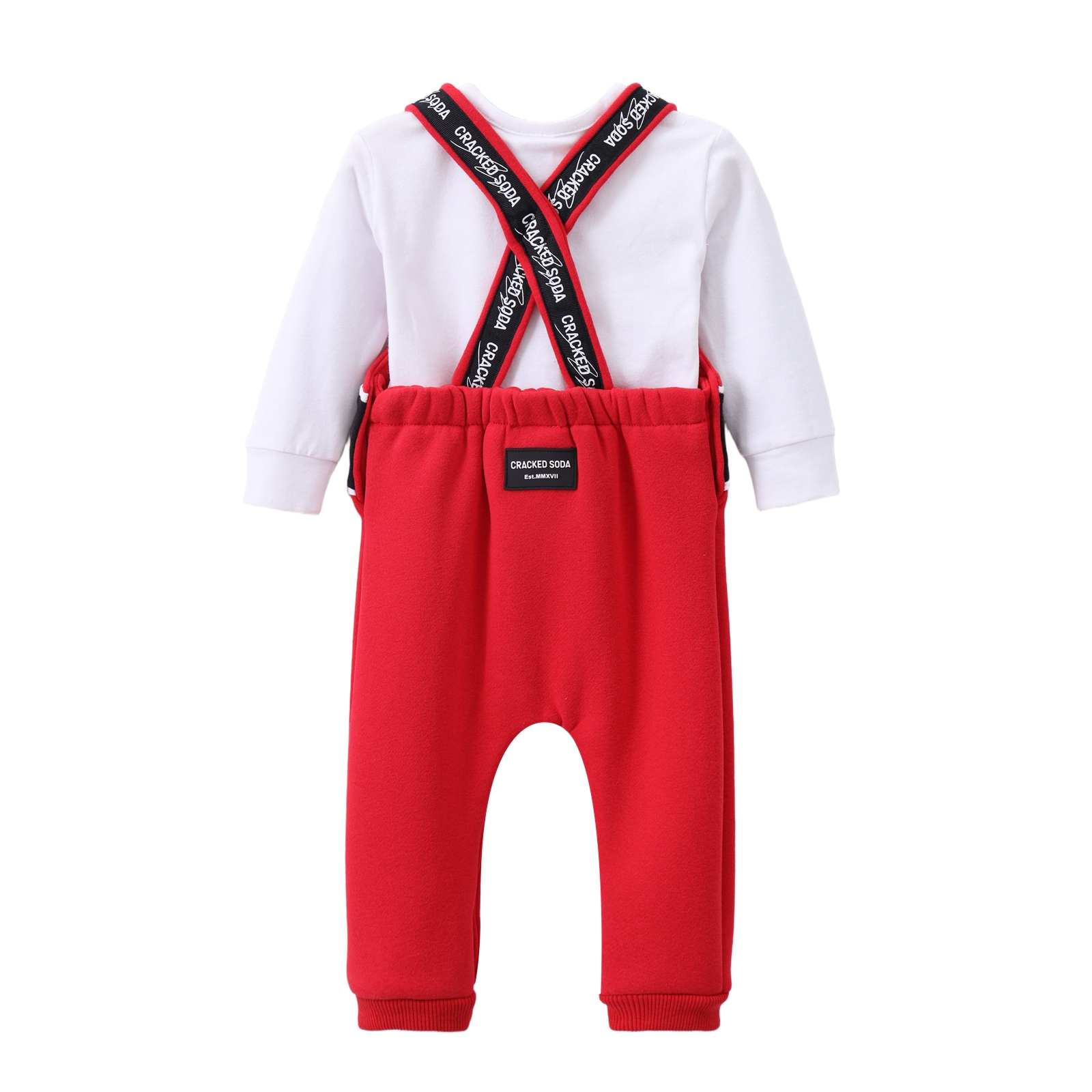 Sammy Detailed Overalls Red 0000-3 (10 pack)