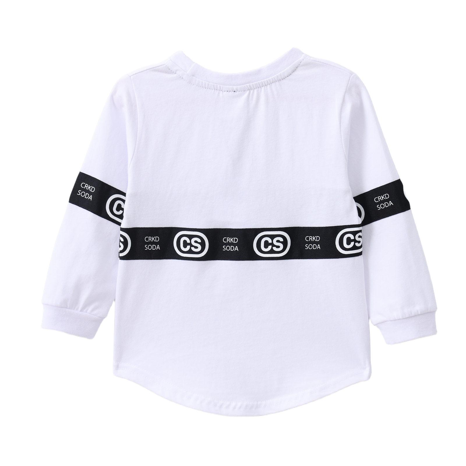 Conner Detailed Tee White 3-8 (6 pack)