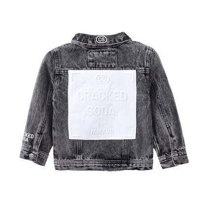 Conner Detailed Denim Jacket Ash 00-2 (6 pack)