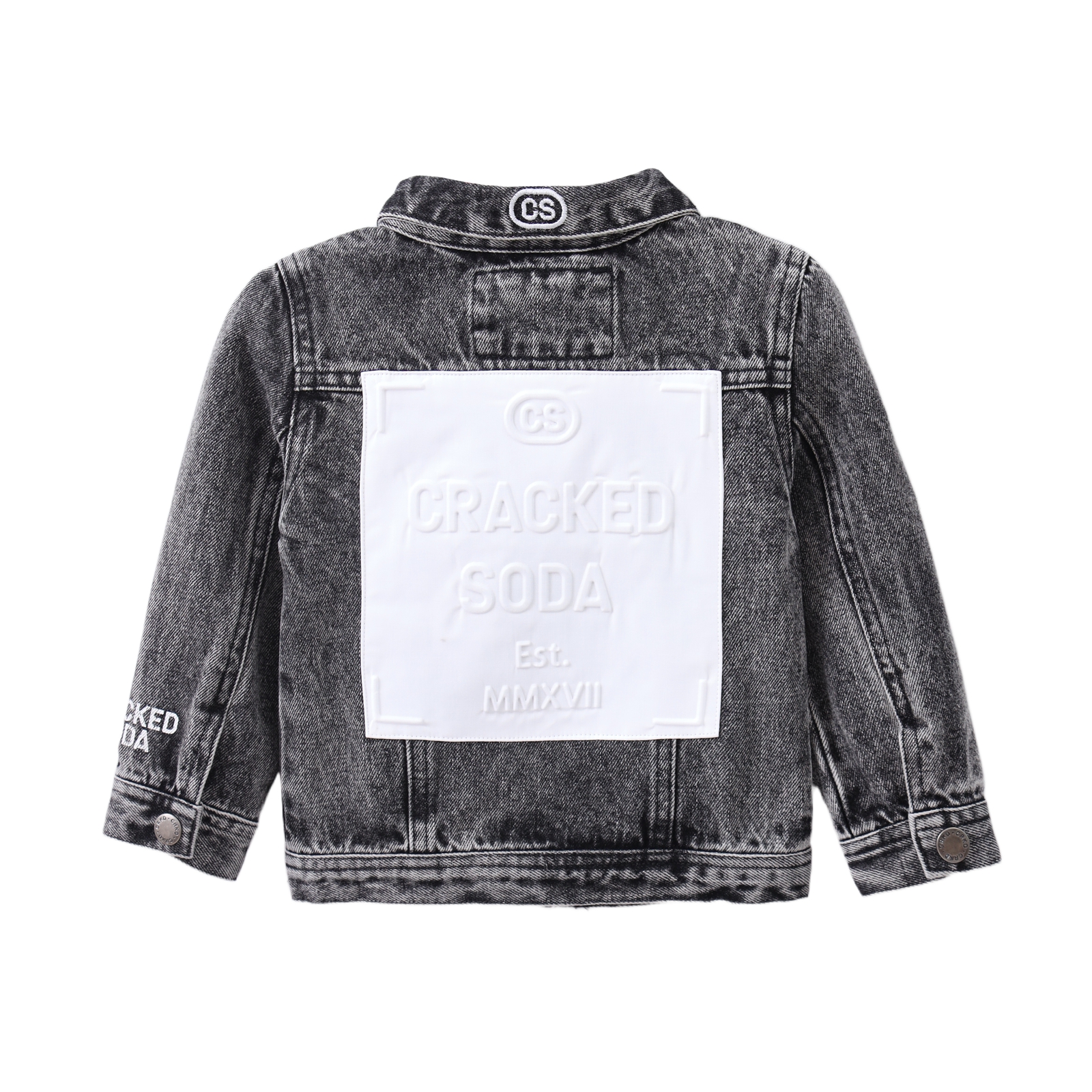 Conner Detailed Denim Jacket Ash 00-2 (6 pack)