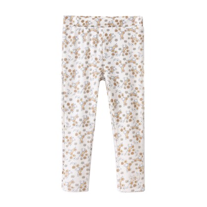 Poppy Fleece Ribbed Leggings Floral 3-8 (6 pack)