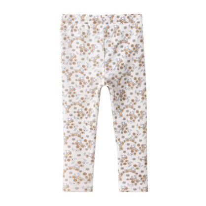Poppy Fleece Ribbed Leggings Floral 3-8 (6 pack)