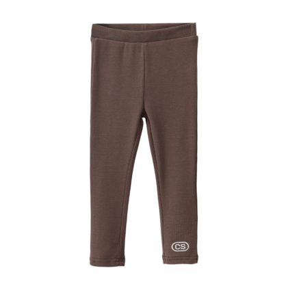 CS Essential Fleece Ribbed Leggings Biscuit 3-8 (6 pack)