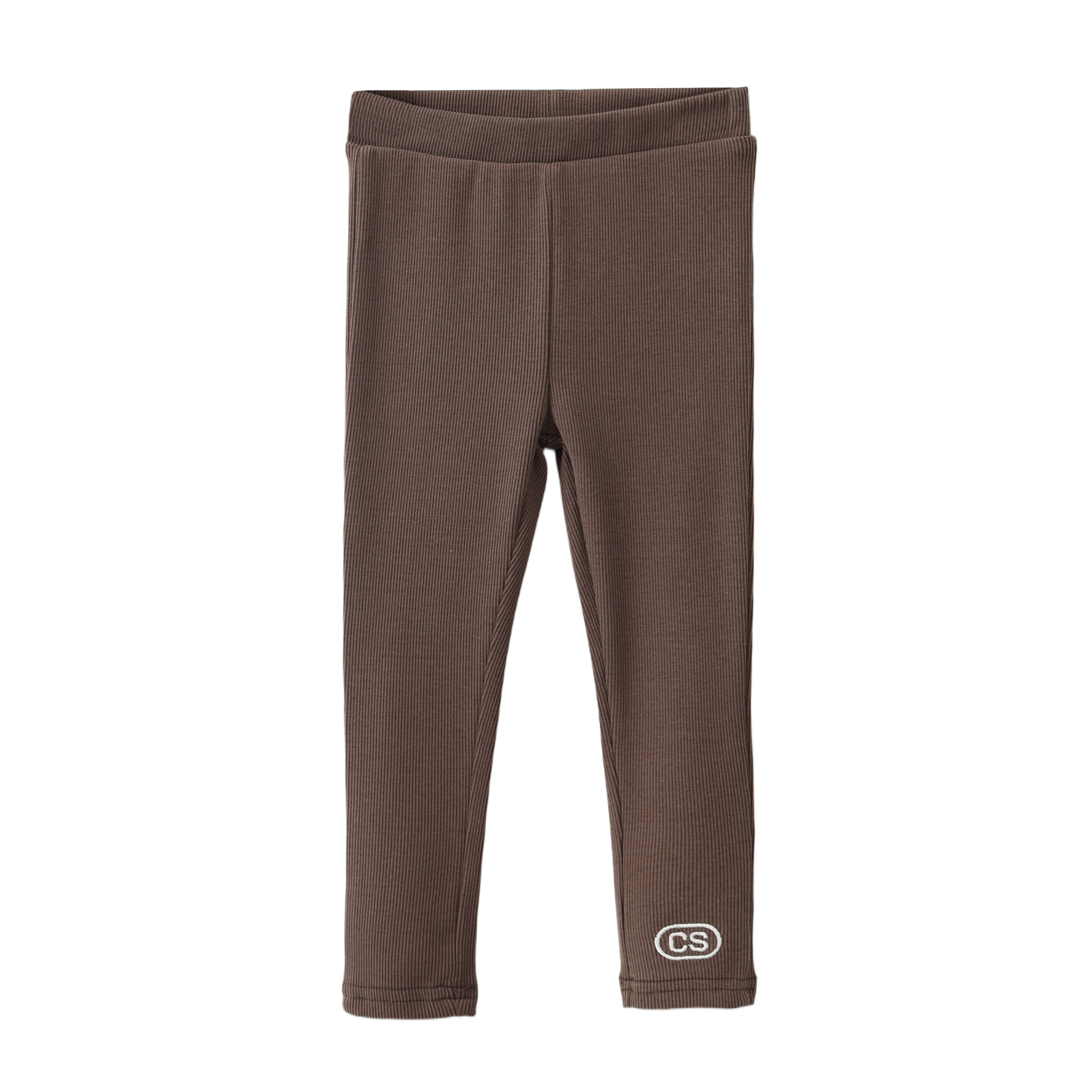 CS Essential Fleece Ribbed Leggings Biscuit 3-8 (6 pack)