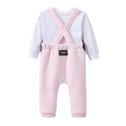 Cleo Detailed Overall Set Pink 0000-2 (10 pack)