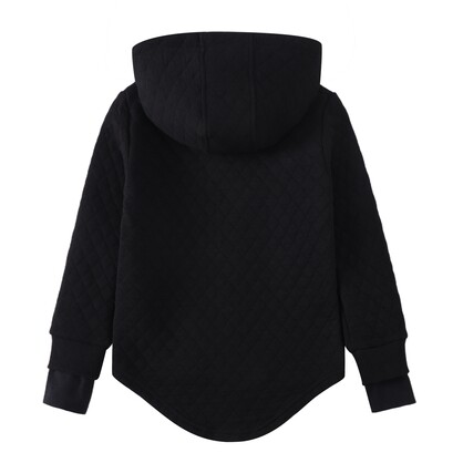 Cleo Detailed Hoodie Black 3-8 (6 pack)