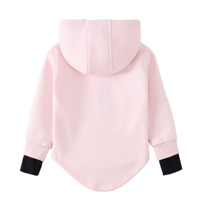 Cleo Detailed Hoodie Pink 3-8 (6 pack)