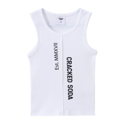 Jewel Detailed Tank White 10-16 (6 pack) 