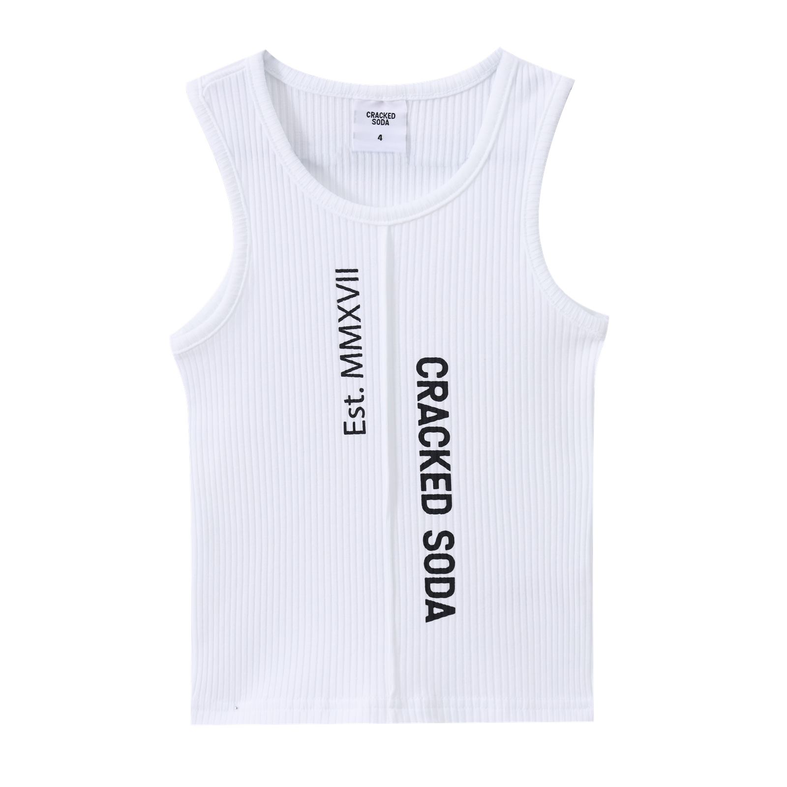Jewel Detailed Tank White 10-16 (6 pack) 