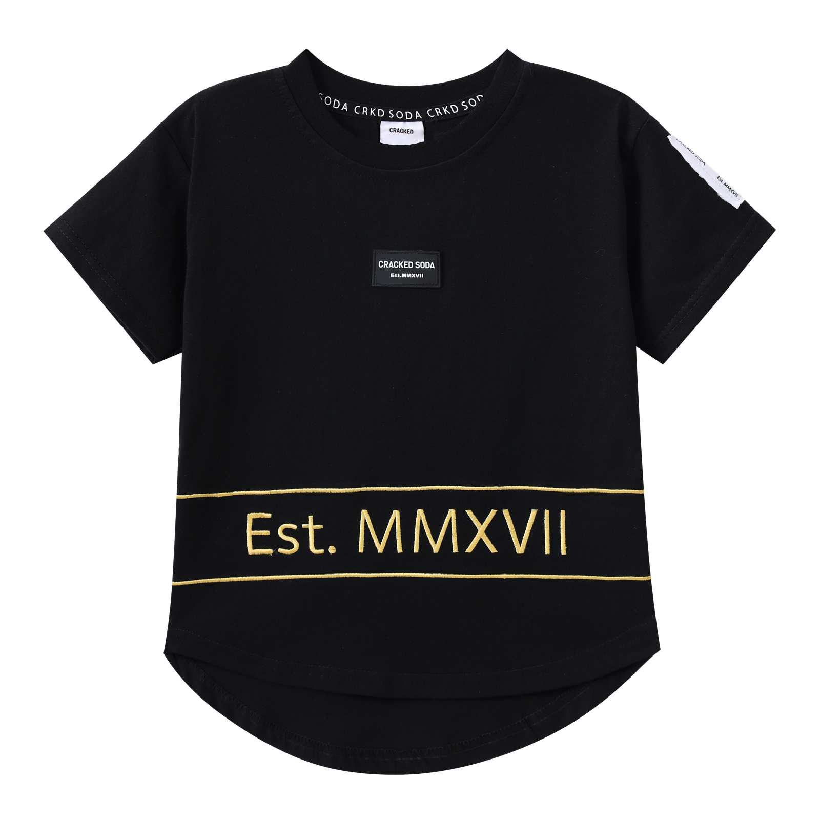 Jace MMXVII Tee Black 10-16 (6 pack) 