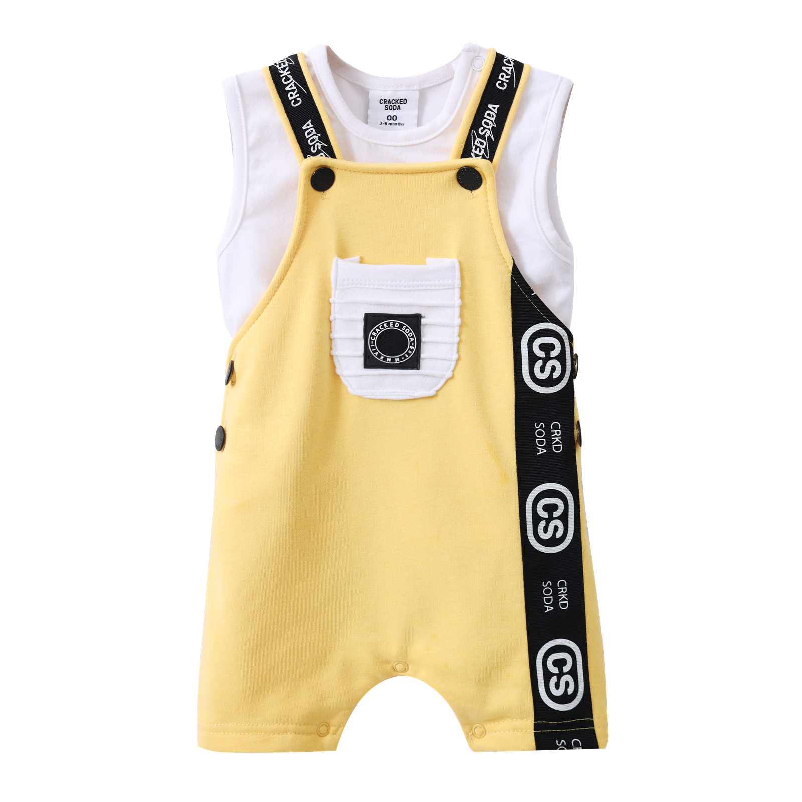 Jace 2Pce Overall Set sunbeam 0000-2 (10 pack)