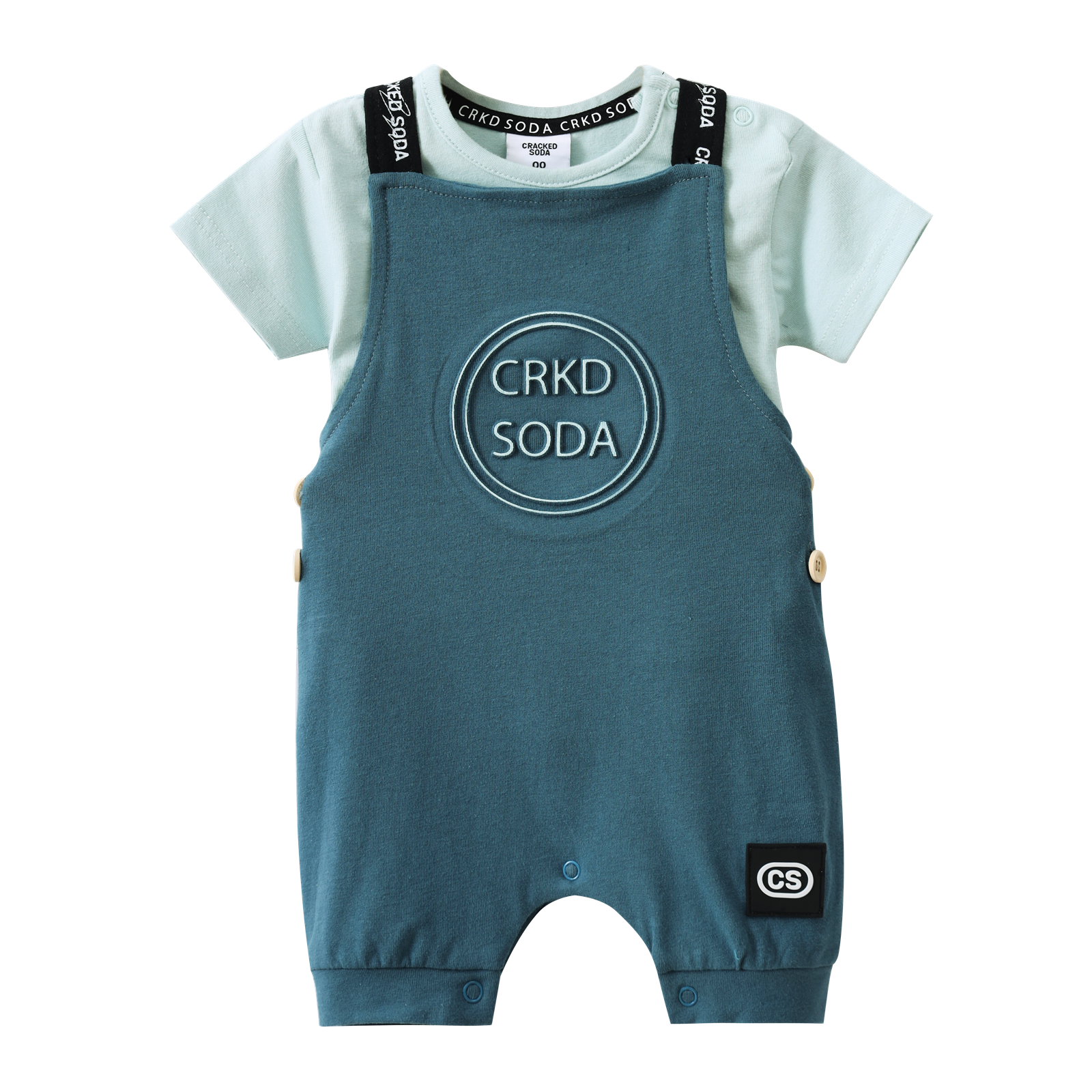 Jet 2Pce Overall Set sea foam 0000-2 (10 pack)