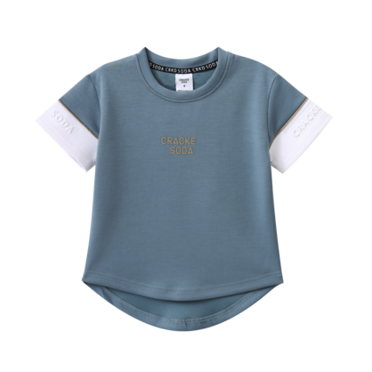 Elio Structured Tee blue mirage 10-16 (6 pack) 