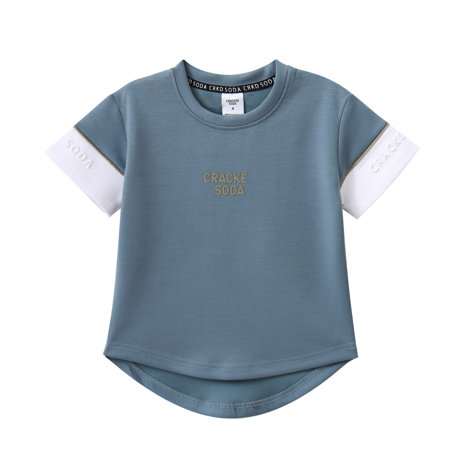 Elio Structured Tee blue mirage 10-16 (6 pack) 