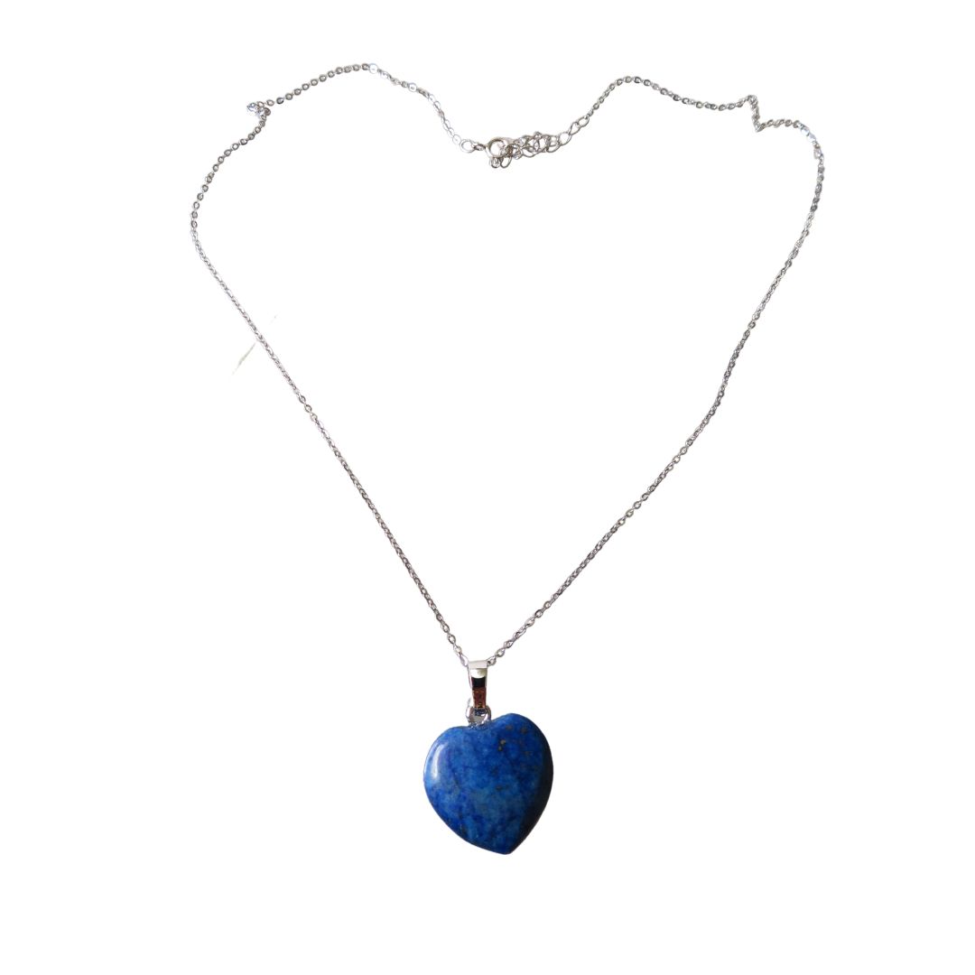 PS99 Large Lapis Lazuli Heart Pendant