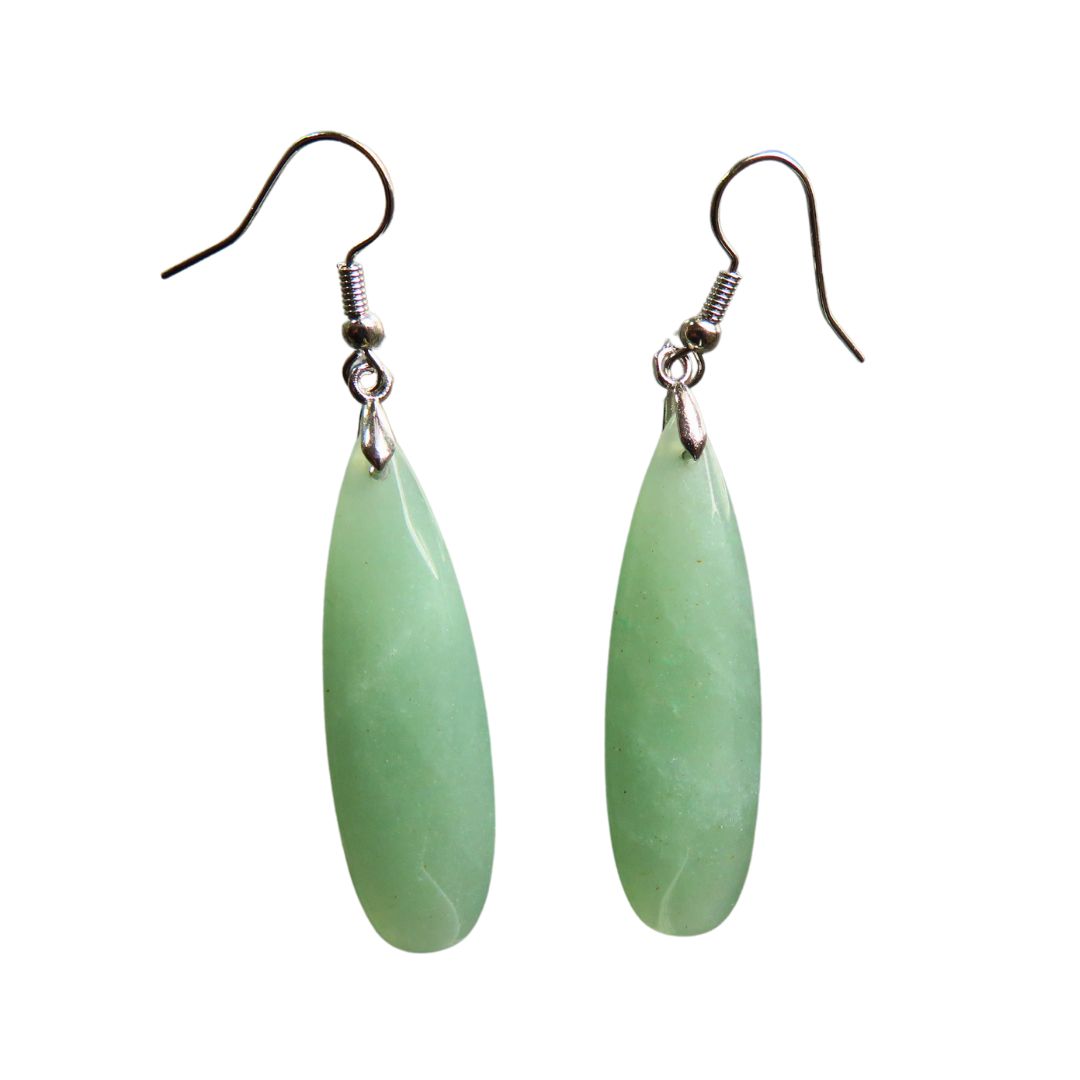 PS54 Aventurine Long Earrings