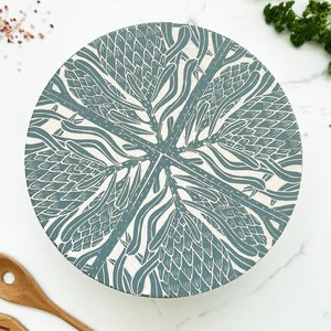 Dish and Bowl Cover Extra Large - protea