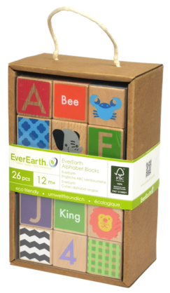 Alphabet Block Set 26pc- 60% OFF THIS PRICE