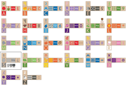 Alphabet Block Set 26pc- 60% OFF THIS PRICE
