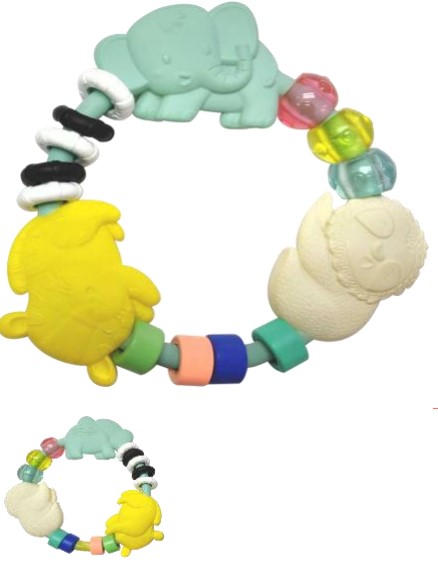 Busy Beads Rattle & Teether