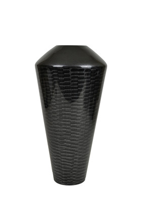 Lacquer Vases - Black