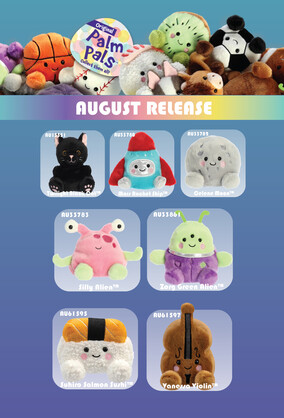 PLMAUG AUGUST RELEASE PALM PALS 7 X 6