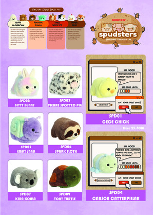 24 ASSORTED SPUDSTERS PACK